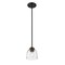 Z-Lite Ashton 1 Light Mini Pendant, Bronze & Clear 460MP-BRZ - alternate 6